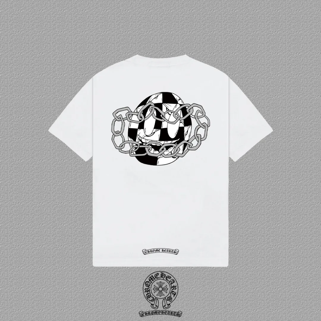 [CH ] 2026FW T LOGO Premium 26s Same Style ：Black White Gray Size：S M L XL 2XL
